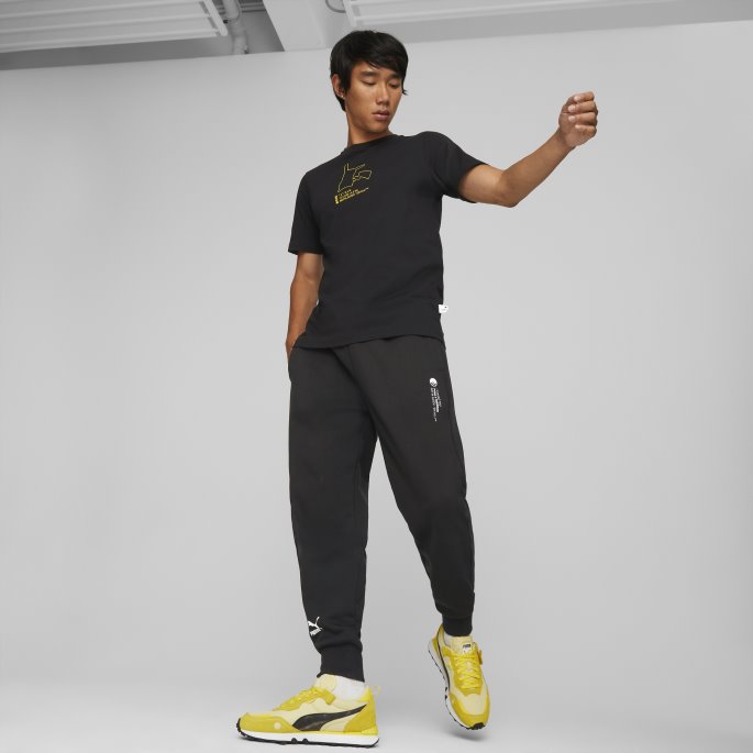 Svart Puma På Salg X Pokmon Tee Menn