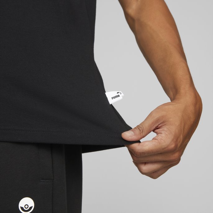 Puma På Tilbud X Pokmon Tee Menn Svart
