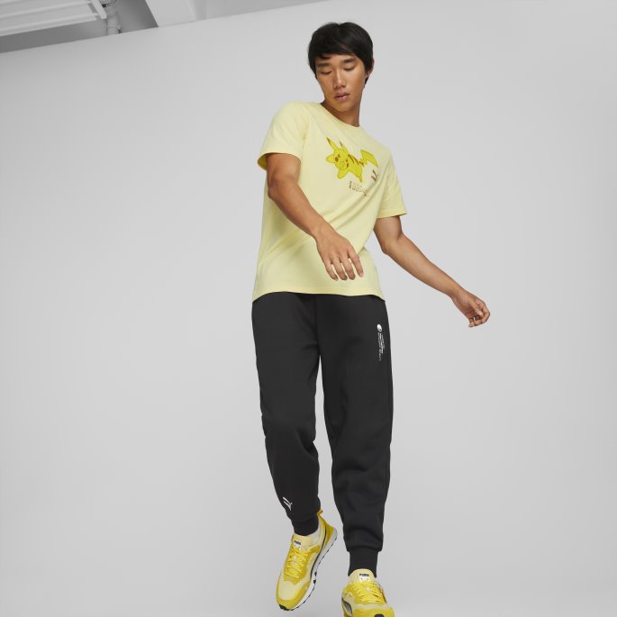 Blek Sitron Puma På Salg X Pokmon Tee Menn