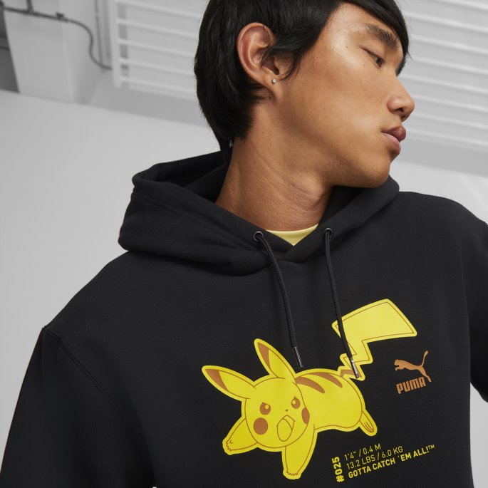 Puma På Tilbud X Pokmon Hettegenser For Menn Svart