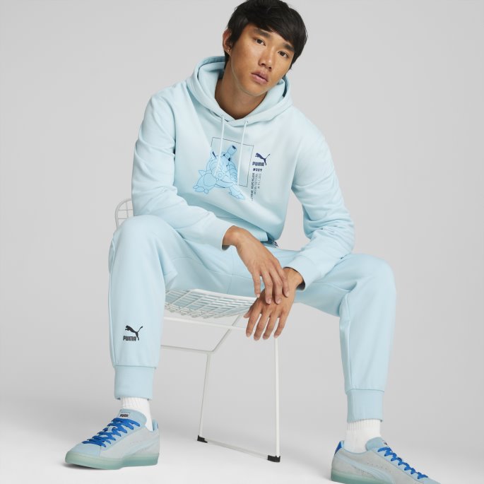Light Aqua Puma På Tilbud X Pokmon Hettegenser Herre