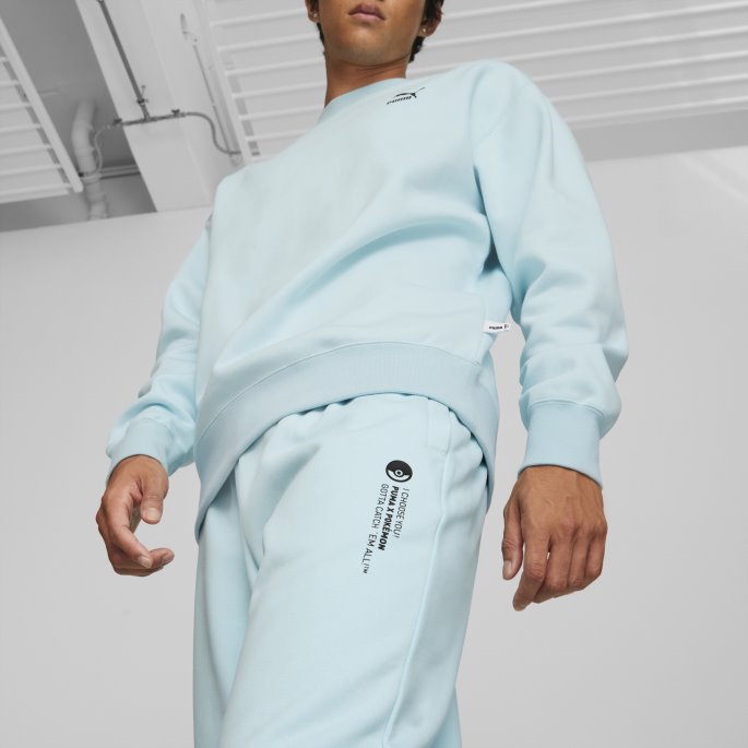 Puma På Tilbud X Pokmon Joggebukse For Menn Light Aqua