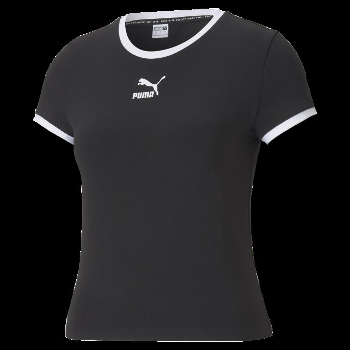 Orchid Bloom Puma På Tilbud Iwd Logo Dame T-skjorte