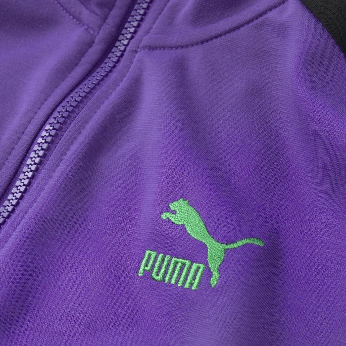 Puma På Tilbud X Dua Lipa T7 Jakke Dame Royal Lilla-svart