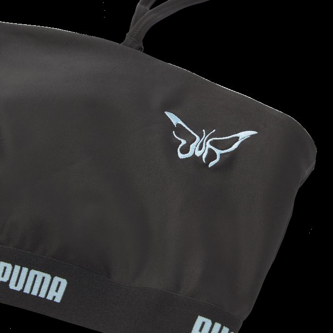 Svart Puma På Tilbud X Dua Lipa Bralette For Kvinner
