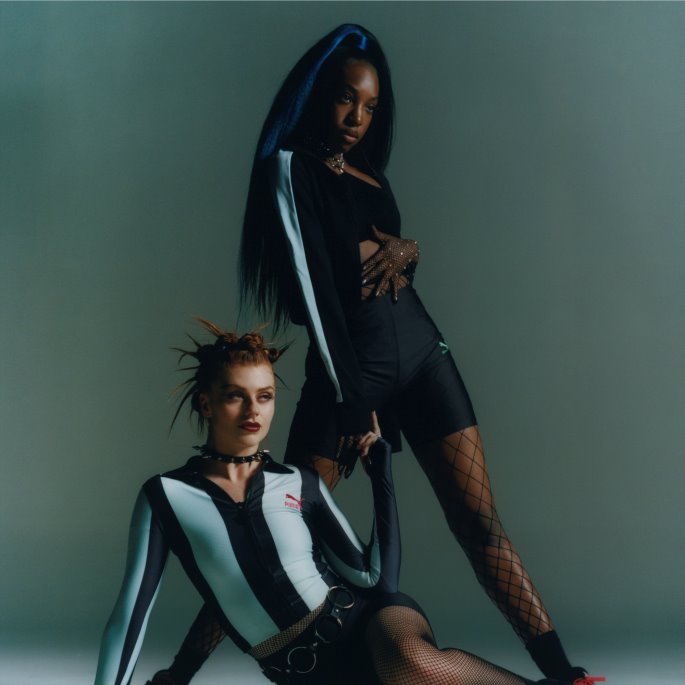 Puma På Tilbud X Dua Lipa Trange Shorts For Kvinner Svart
