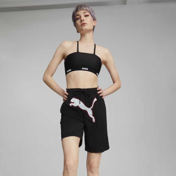 Puma På Tilbud X Dua Lipa Basketballshorts Dame Svart