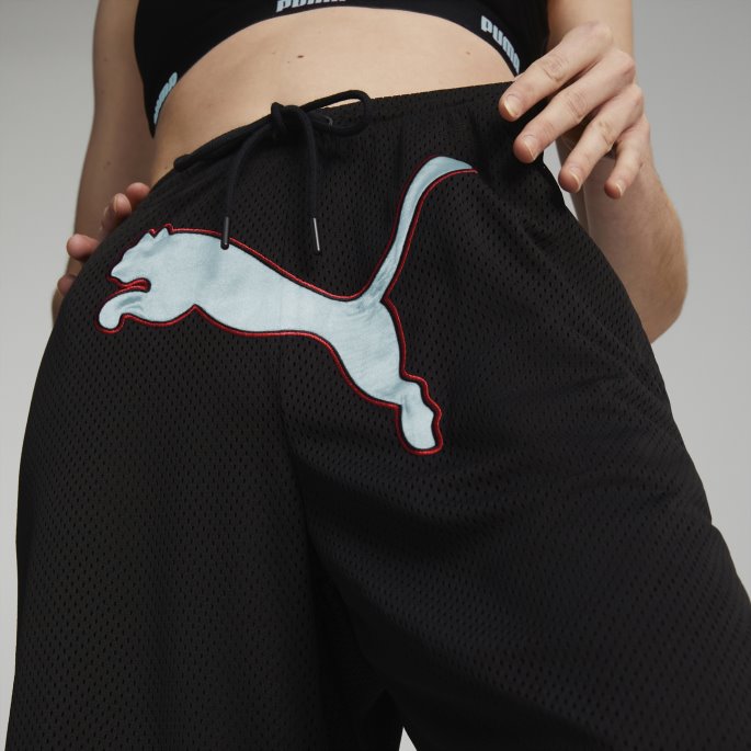 Puma På Tilbud X Dua Lipa Basketballshorts Dame Svart