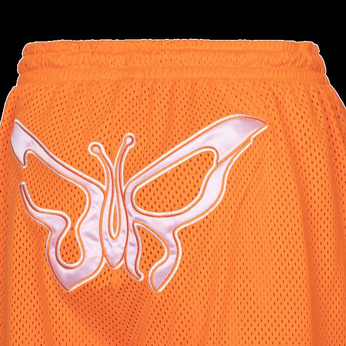 Puma På Tilbud X Dua Lipa Basketballshorts Kvinner Gulrot