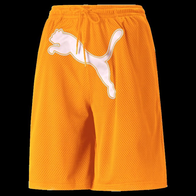 Puma På Tilbud X Dua Lipa Basketballshorts For Kvinner Gulrot