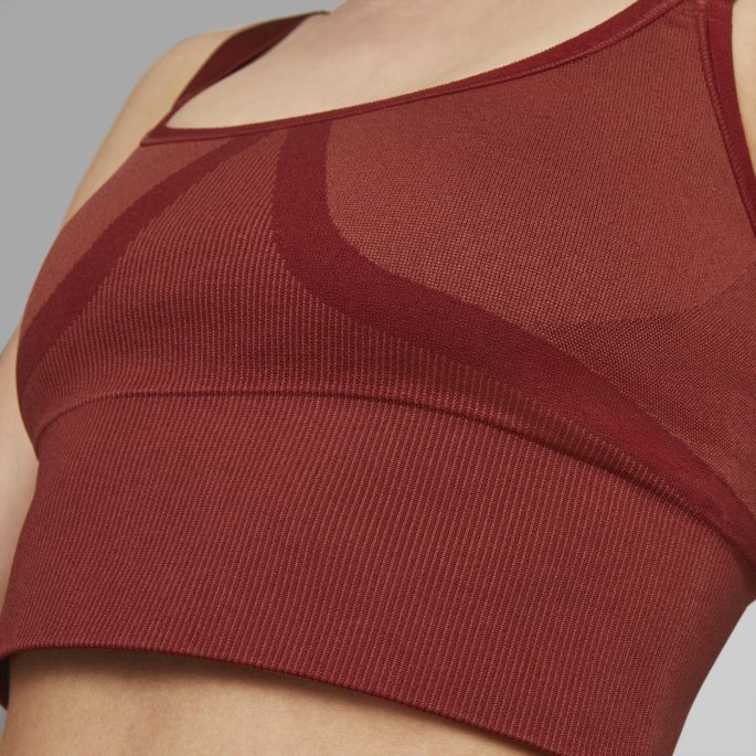 Intens Rød Puma På Tilbud X Vogue Dame BH Topp