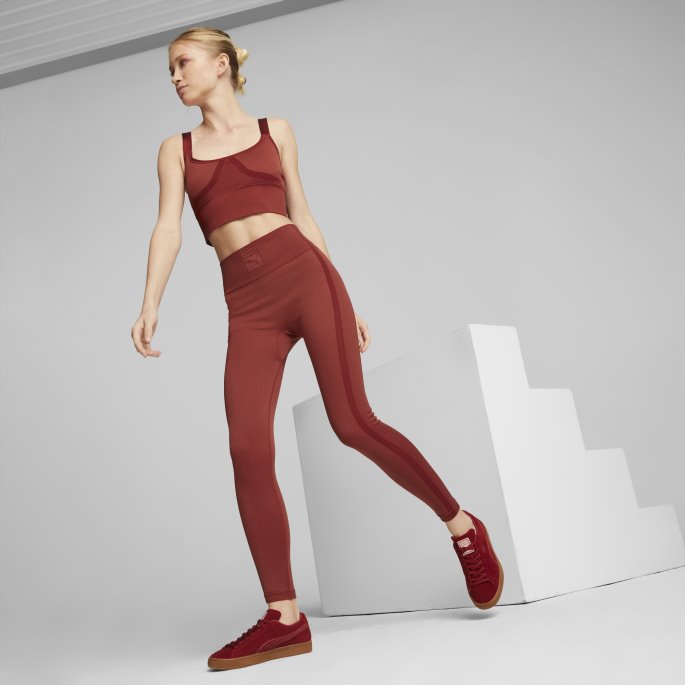 Puma På Tilbud X Vogue Bh Topp Kvinner Intens Rød