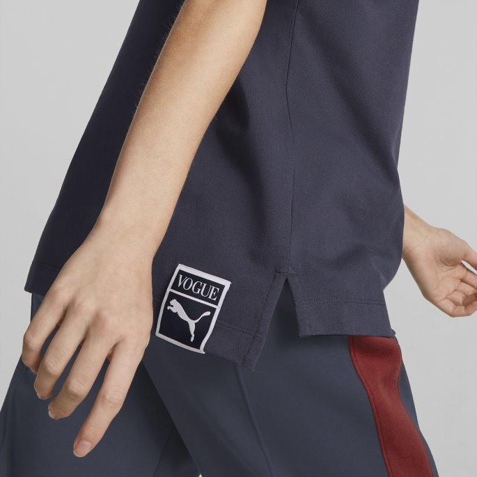 Puma På Tilbud X Vogue Kvinners Relaxed Fit Tee Parisian Night