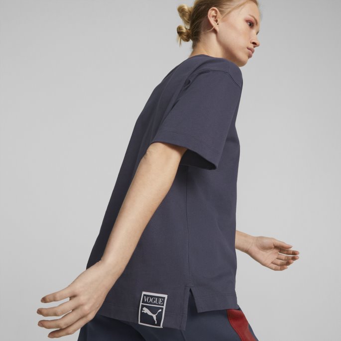 Puma På Tilbud X Vogue Kvinners Relaxed Fit Tee Parisian Night