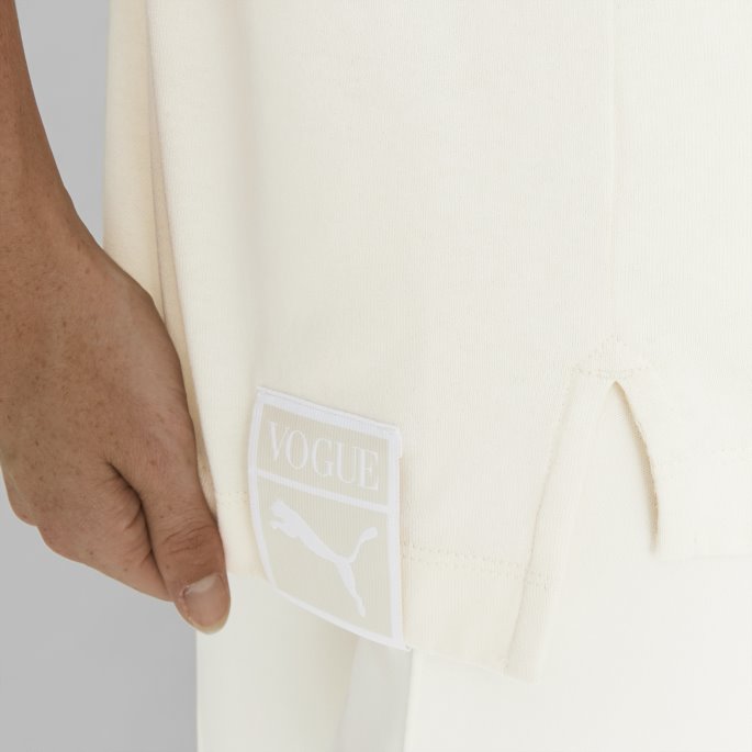 Puma På Tilbud X Vogue Kvinners Relaxed Fit T-skjorte Uberørt