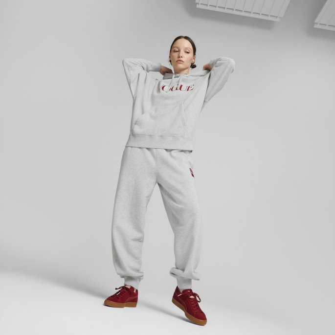 Lys Grå Lyng Puma På Tilbud X Vogue Hettegenser For Kvinner