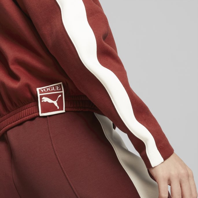 Puma På Tilbud X Vogue Dame T7 Jakke Intens Rød