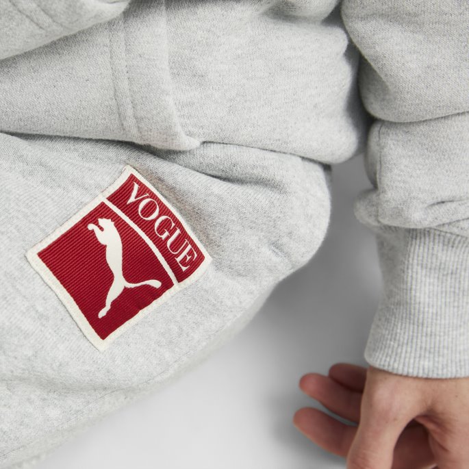 Puma På Tilbud X Vogue Joggebukse Dame Lys Grå Lyng