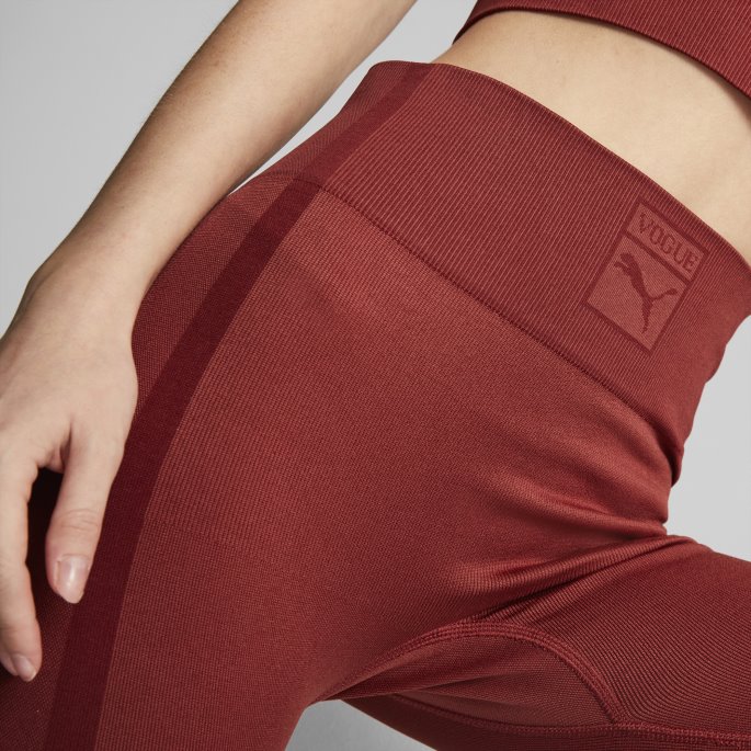 Puma På Tilbud X Vogue Leggings Kvinner Intens Rød