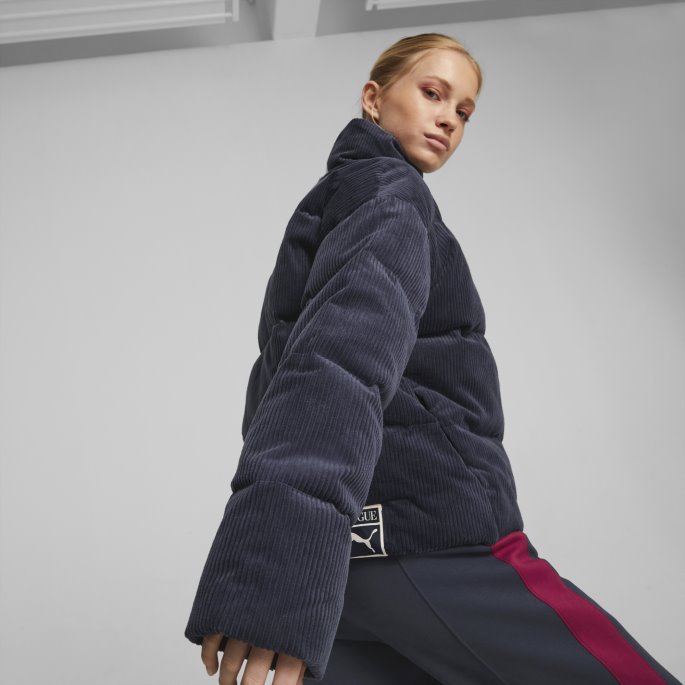 Puma På Tilbud X Vogue Pufferjakke For Kvinner Parisian Night