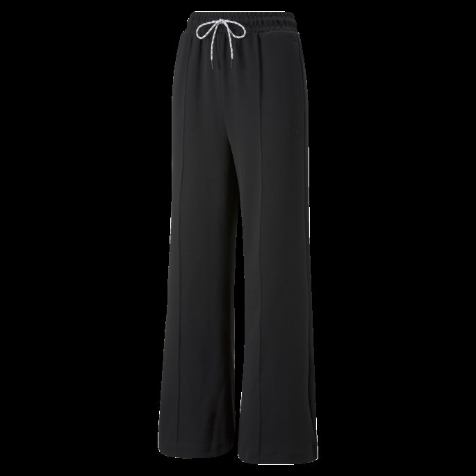 Black Infuse Wide Leg Bukser Kvinner Puma På Salg