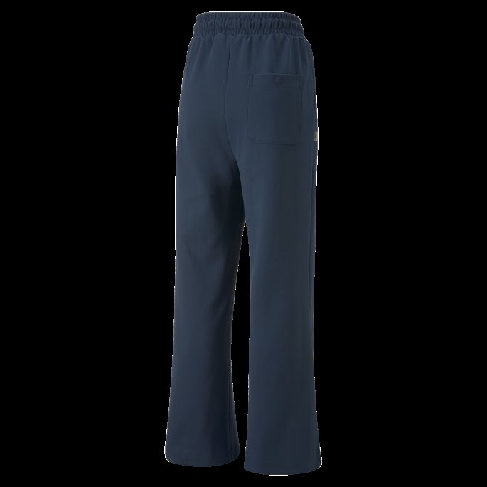Infuse Wide Leg Bukser Kvinner Marine Blå Puma På Salg