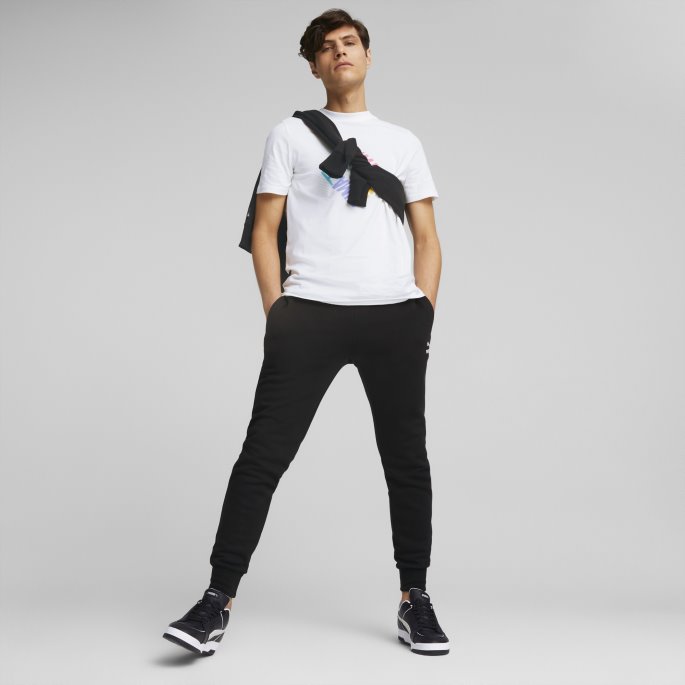 Svart Puma På Tilbud Klassikere Joggebukser Herre
