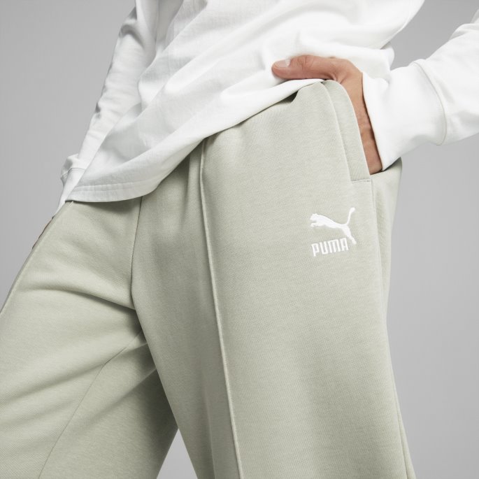 Klassikere Rette Joggebukser Menn Puma På Tilbud Pebble Grey