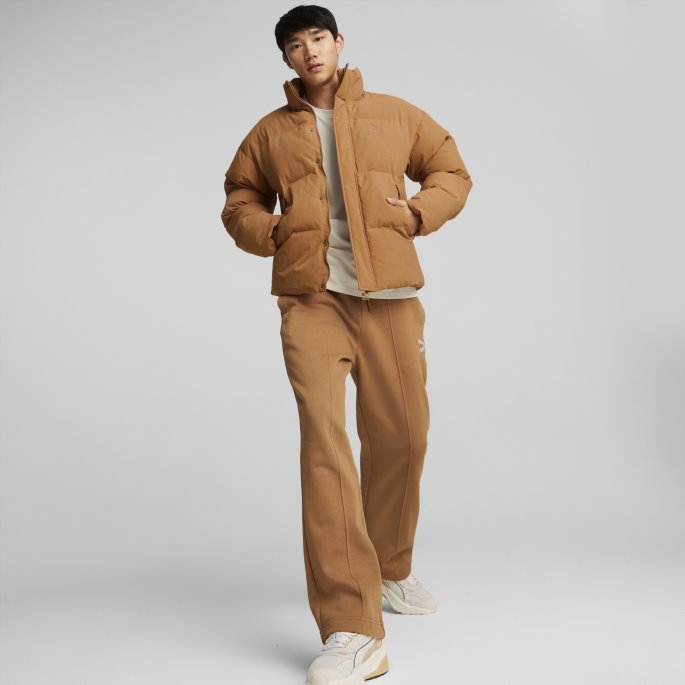 Desert Tan Classics Rette Joggebukser For Menn Puma På Salg