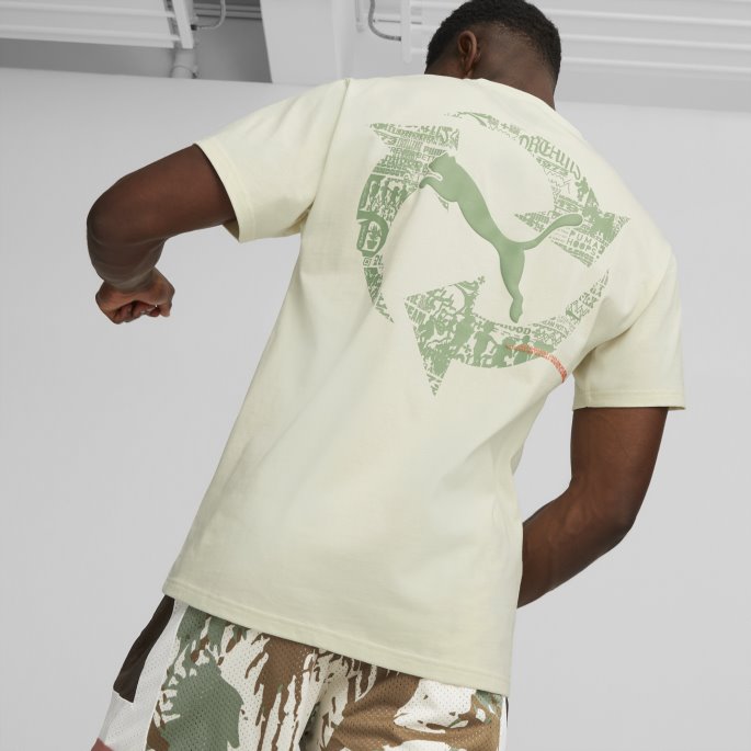 Puma På Tilbud X Barndomsdrømmer Barndomsdrømmer Basketball Tee Ii Menn Uberørte