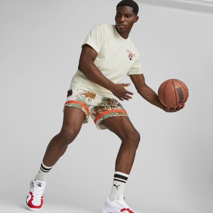 Puma På Tilbud X Barndomsdrømmer Barndomsdrømmer Basketball Tee Ii Menn Uberørte