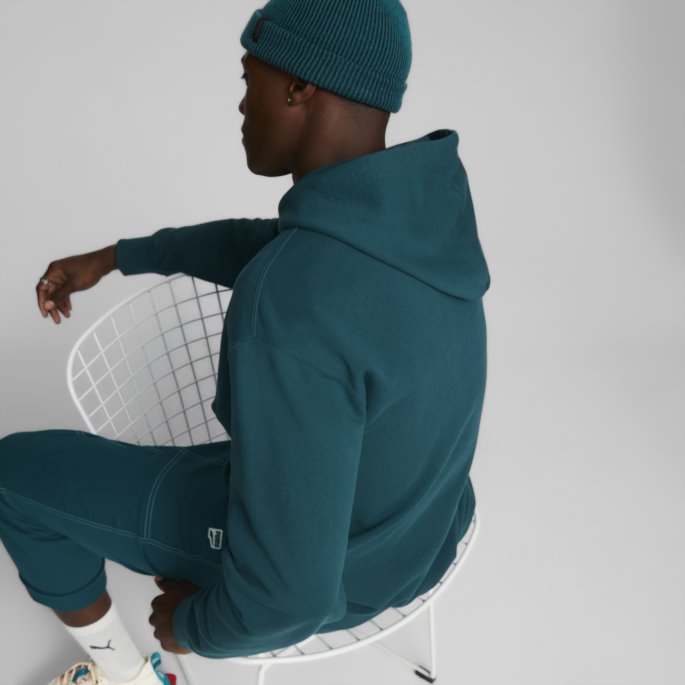 Varsity Green Downtown Hettegenser Menn Puma På Tilbud