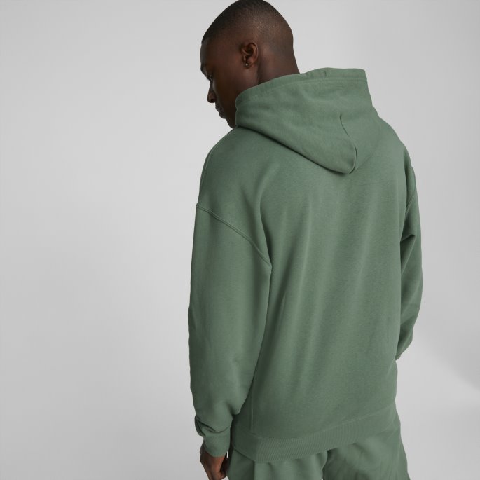 Puma På Salg Downtown Hettegenser For Menn Dyp Skog