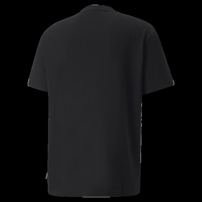 Puma På Salg Svart Spillers Lounge Grafisk Tee Menn