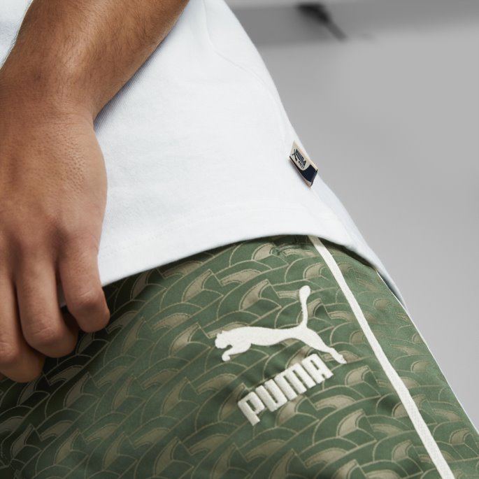 Spillersalong Grafisk Tee Menn Hvit Puma På Salg