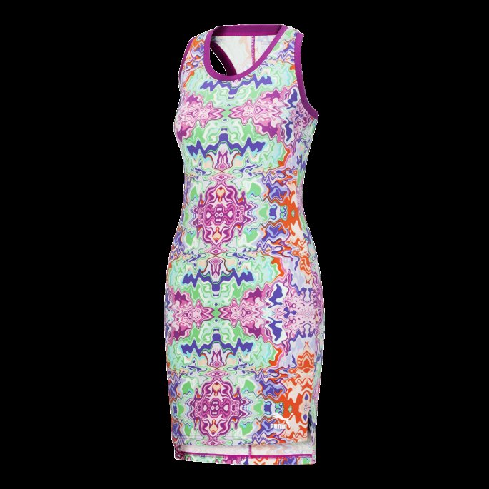 Irish Green-aop Hypnotize Aop Dress Puma På Salg