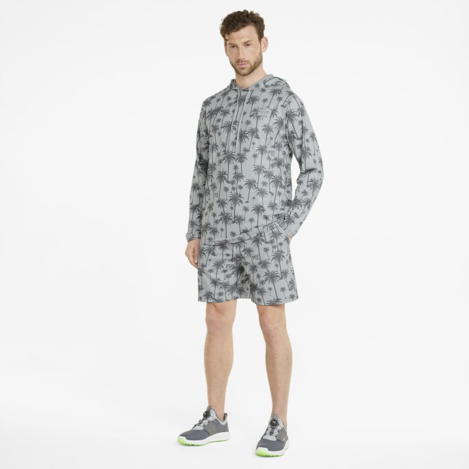 Puma På Tilbud X Palm Tree Crew Lett Palm Golf Hettegenser Herre Høy Stige-stille Skygge