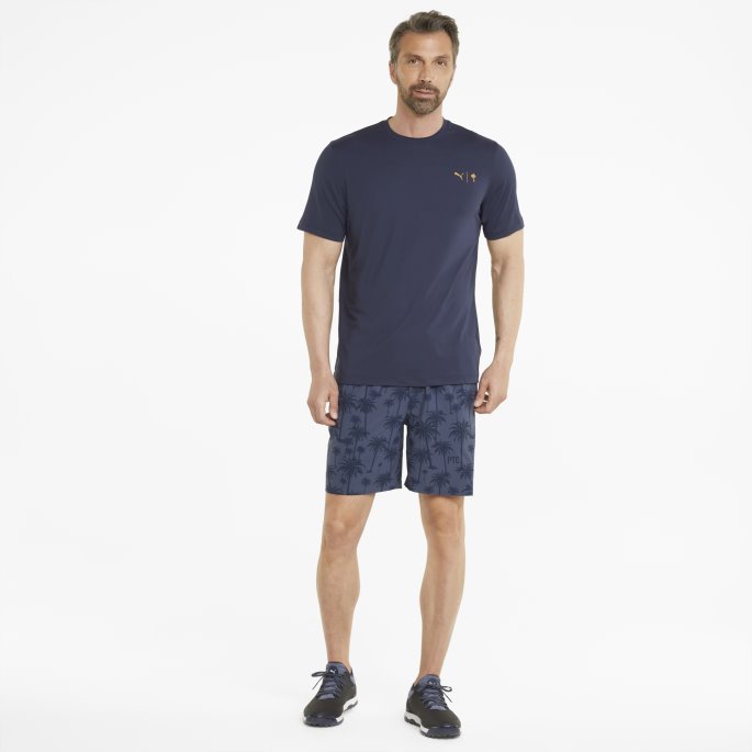 Puma På Tilbud X Palm Tree Crew Palm Golf Tee Menn Marine Blazer