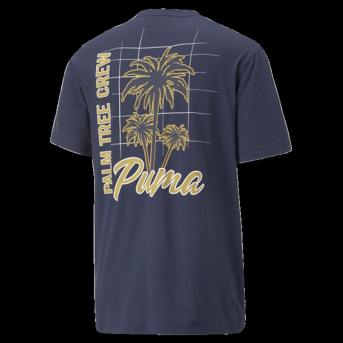 Puma På Tilbud X Palm Tree Crew Palm Golf Tee Menn Marine Blazer