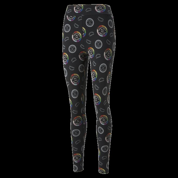 Puma På Tilbud Svart Pride Printed Dameleggings