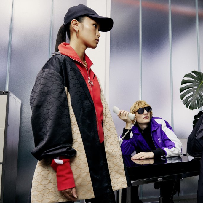 Puma På Tilbud Luxe Sport T7 Blazer Dame Lett Sand-ørkenbrun