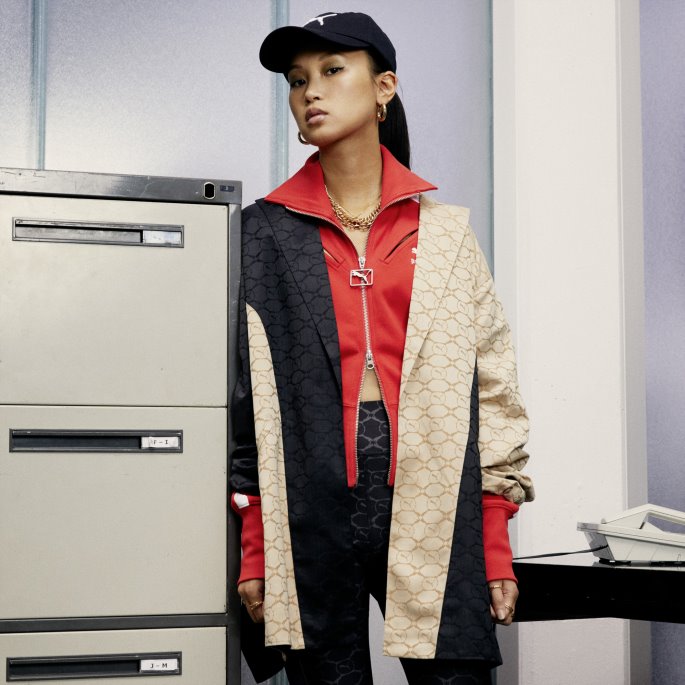 Luxe Sport T7 Blazer Dame Lett Sand-ørkenbrun Puma På Tilbud