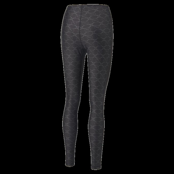 Svart-mørk Skygge Aop Puma På Salg Luxe Sport T7 Leggings Kvinner