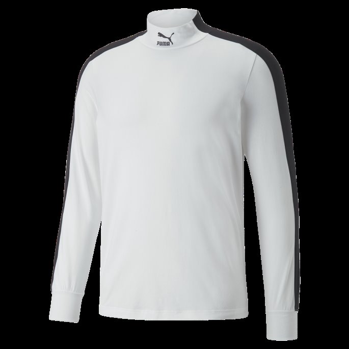 T7 Mock Neck Tee Menn Hvit Puma På Salg
