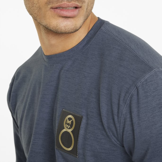 Cloudspun H8 Crew Neck Golf Sweatshirt Herre Kveld Himmel Lyng Puma På Tilbud