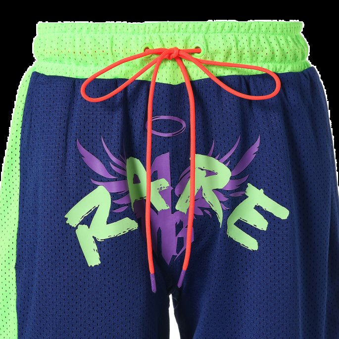 Sjeldne Basketballshorts For Menn Elektro Blågrønn Gekko Puma På Salg