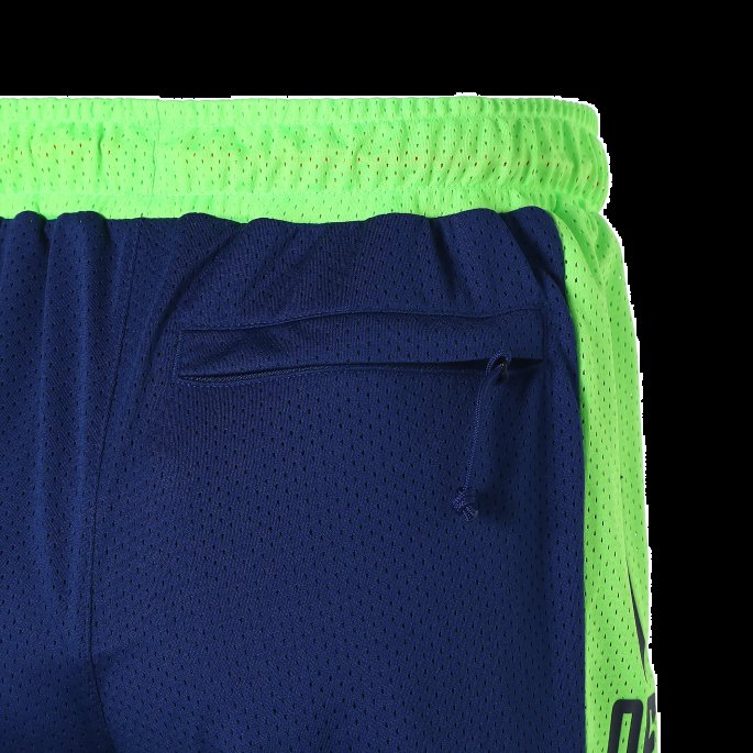 Sjeldne Basketballshorts For Menn Elektro Blågrønn Gekko Puma På Salg