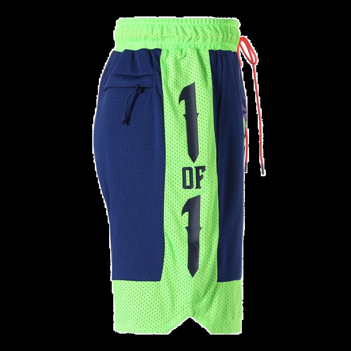 Elektro Blågrønn Gekko Puma På Salg Sjeldne Basketballshorts For Menn