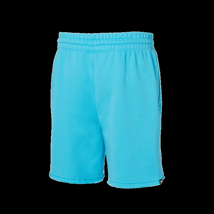 Puma På Salg En Av One Post Up Basketballshorts For Menn Blå Atoll