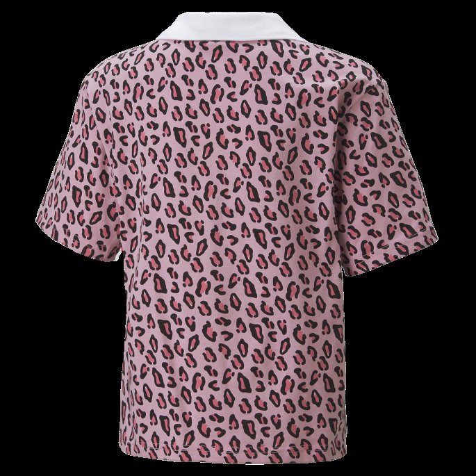 Prisme Rosa-aop Klassikere Fra 90-tallet Prep Poloskjorte Store Barn Puma På Salg
